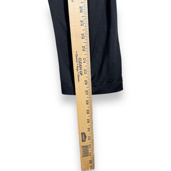 Nike Women's Legging Size Large Elastic Waist Skinny Leg Logo Black -1606CVT - Picture 8 of 9